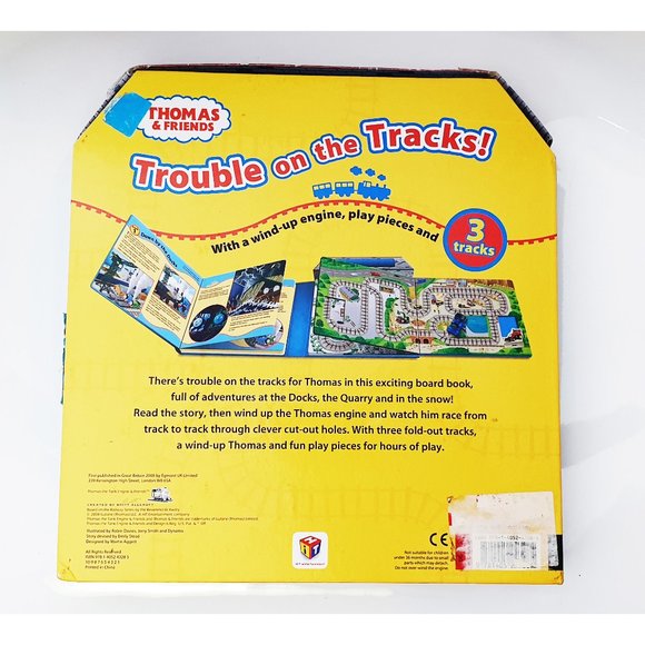 Thomas & Friends - Trouble on the Tracks - Interactive Railway Board Game Book - Picture 11 of 12
